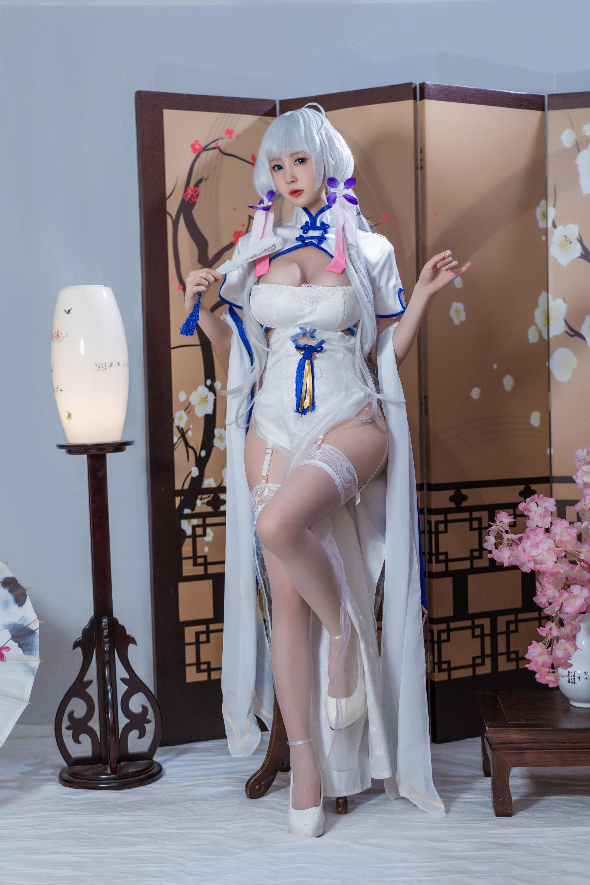 西园寺南歌 –  NO.037 碧蓝航线-光辉旗袍[24P]-XikXak